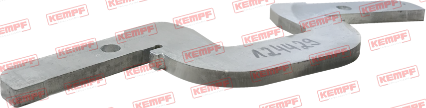124429 Kempf Planbalkenhalter für klappbares Rohr